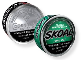 Altriaの無煙タバコであるCopenhagenとSkoal